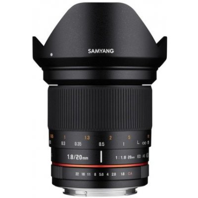 Samyang 20mm f/1.8 ED AS UMC Pentax K