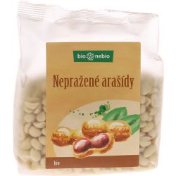 BioNebio arašídy loupané nepražené 200 g