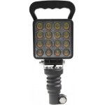 LED světlo hranaté, bílé/oranžové, 16x3W/16x1W, na hrot, ECE R10 – Hledejceny.cz