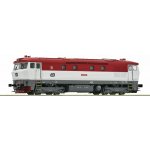Roco dieselová lokomotiva Bardotka 749 218-4 ČD se zvukem 7310054 – Zboží Dáma