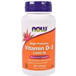 NOW Foods Vitamin D3 1000 IU 180 softgel kapslí – Hledejceny.cz