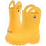 Crocs Handle It Rain Boot Kids Yellow – Zboží Dáma