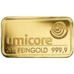 Umicore zlatý slitek 20g – Zboží Dáma