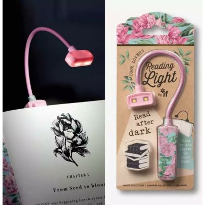 Lampička na čtení Květiny – Zboží Dáma