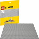 LEGO® Classic 10701 základní podložka šedá 38x38 cm – Zboží Mobilmania