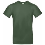 Silnější bavlněné pánské tričko lahvově zelená – Zboží Mobilmania