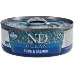 N&D Cat Ocean Adult Tuna & Salmon 70 g – Hledejceny.cz
