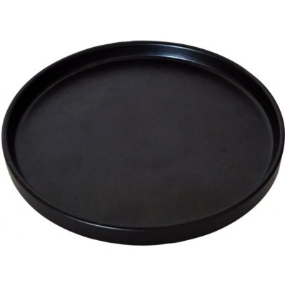 KITCHISIMO Keramický dezertní talíř 20cm černý mat – Zboží Dáma
