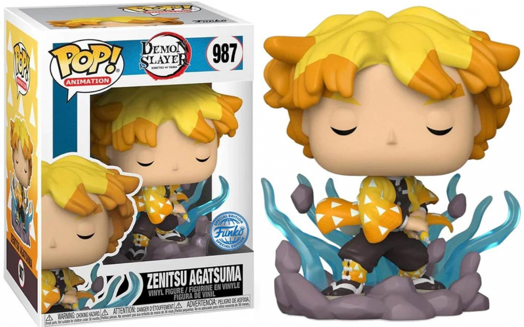 Funko Pop! 987 Demon Slayer Zenitsu Agatsuma Special Edition