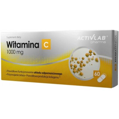 Activlab Vitamin C 1000 mg 60 kapslí – Hledejceny.cz