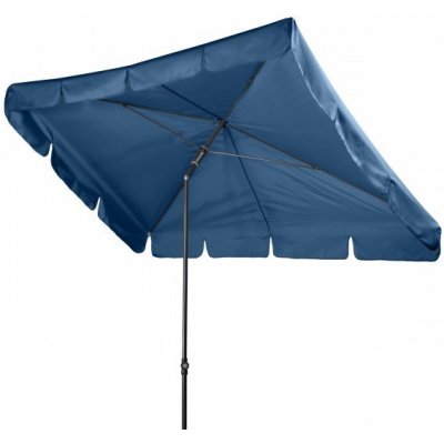 Slunečník Doppler SUNLINE WATERPROOF III s volánem 260x150 cm tmavě modrá – Zbozi.Blesk.cz