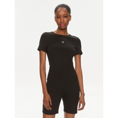 Calvin Klein Jeans černý s kulatým průkrčníkem J20J223172 – Zbozi.Blesk.cz