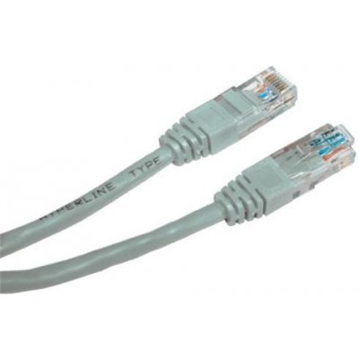 PremiumCord sputp001 patch UTP RJ45-RJ45 level 5e, 0,1m, šedý – Hledejceny.cz