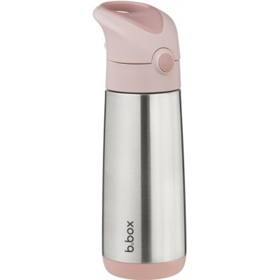 B.Box Termoska na pití s brčkem 500 ml blush crush – Zbozi.Blesk.cz