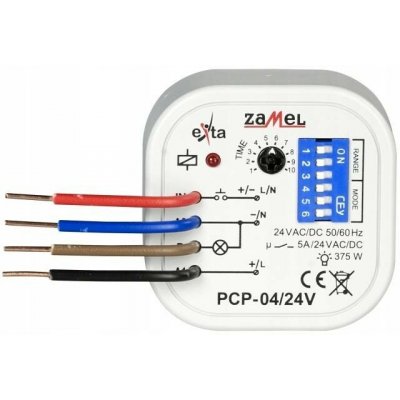 Časové relé 24V AC/DC Zamel PCP-04/24V – Sleviste.cz
