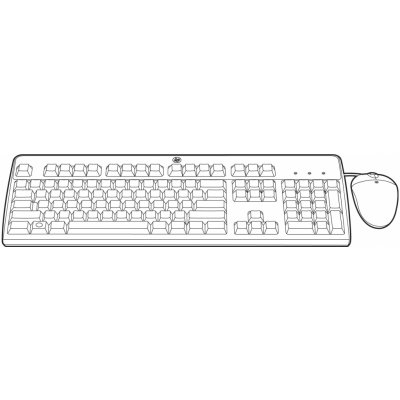 HP Enterprise USB ES Keyboard/Mouse Kit 631348-B21 – Zbozi.Blesk.cz