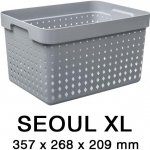 PLAST TEAM košík SEOUL velký 35,7x23,8x20,9cm PH ŠE 60250806 – Sleviste.cz