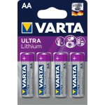 Varta Ultra Lithium AA 4KS FR14505 – Sleviste.cz