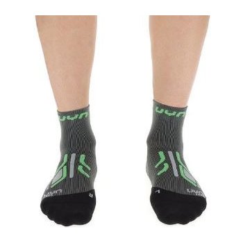 UYN Trekking Approach Low Cut Socks šedá/zelená