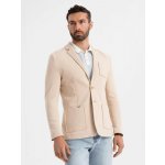 Sportovní béžové slim fit sako V5 BLZB-0101 – Hledejceny.cz