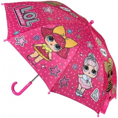 Lol Surprise Transparent deštník fialový