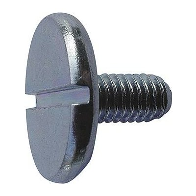 DIN 921 M2 x 4 šroub s velkou plochou hlavou a drážkou, ocel pozink (100 ks) – Hledejceny.cz