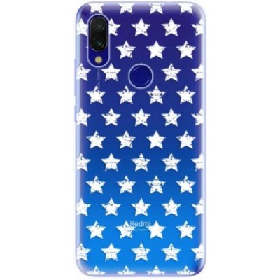 Pouzdro iSaprio - Stars Pattern Xiaomi Redmi 7 bílé – Zbozi.Blesk.cz