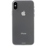 Pouzdro AppleMix Apple iPhone X - ochrana čočky - ultratenké - plastové - bílé – Zboží Živě