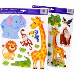 Room Decor Samolepky na zeď Zoo se slonem 33 x 29 cm – Sleviste.cz