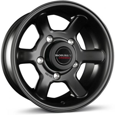 Borbet CW 8x16 5x165 ET5 matt black – Zboží Mobilmania