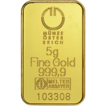 Münze Österreich Zlatá cihla 5 g od 9 085 Kč - Heureka.cz