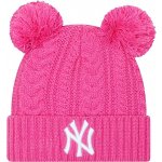New Era čepice Double Pom Cuff MLB New York Yankees Pink – Sleviste.cz
