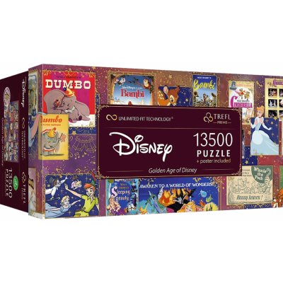 TREFL UFT Zlatý věk Disney 13500 dílků – Zboží Mobilmania