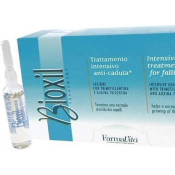 FarmaVita Bioxil ampulky proti vypadávaniu vlasov 12 x 8 ml