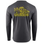 Grundéns triko King Of The Lakes LS Tech Tee Anchor – Zboží Mobilmania