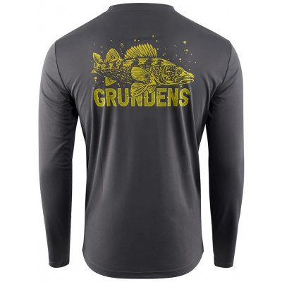 Grundéns triko King Of The Lakes LS Tech Tee Anchor – Zboží Mobilmania