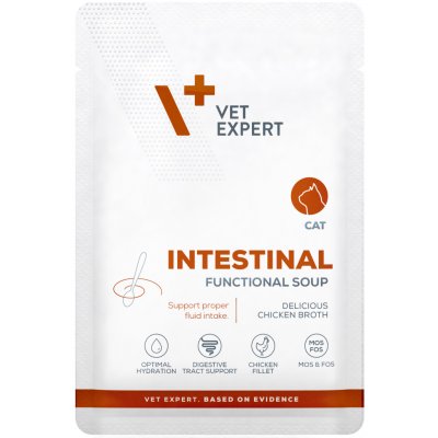 VetExpert VD Intestinal cat Functional Soup 40 g – Zbozi.Blesk.cz