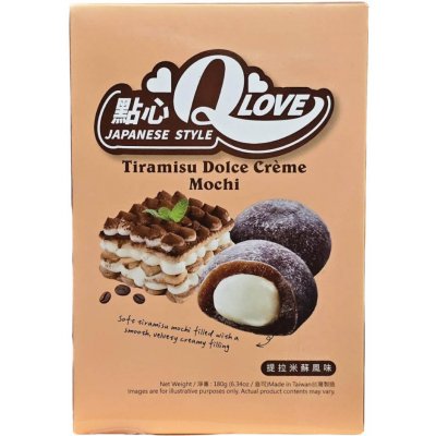 QLove Tiramisu Dolce Creme Mochi 180 g – Zboží Dáma