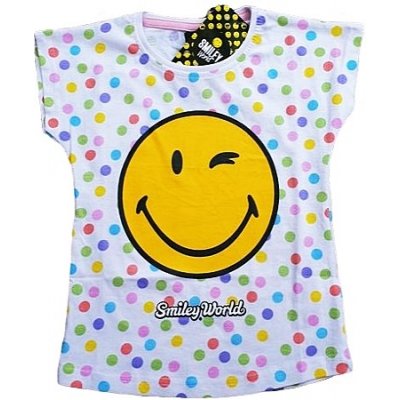 Emoji triko s krátkým rukávem Smiley world