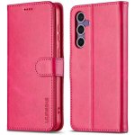 IMEEKE 103906 IMEEKE Peněženkový obal pro Samsung Galaxy A36 růžový – Sleviste.cz