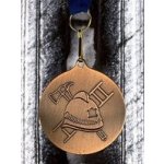 Poháry Bauer Kovová medaile VMDS0019 Hasiči – Sleviste.cz