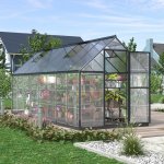 BestBerg SH-9B 9 m² 480 x 182 x 208 cm černá – Zboží Mobilmania