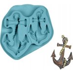 Cakesicq Silikonová formička kotva 10,5x10cm – Hledejceny.cz