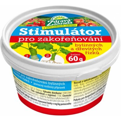 Zdravá zahrada Stimulátor pro zakořeňování bylinných a dřevitých řízků 60 g – Hledejceny.cz