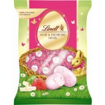 Lindt Mini velikonoční vajíčka bílá s jahodovou náplní 100 g – Zboží Dáma