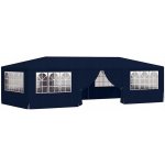 vidaXL Profesionální párty stan s bočními stěnami 4 × 9 m modrý – Zboží Dáma