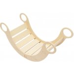 Montessori duhová houpačka 5in1 natural bezbarvý lak – Zboží Dáma