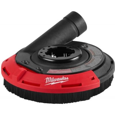 Kryt pro odsávání prachu Milwaukee při řezání bruskou 115 a 125 mm, M18 SAG, 4932499769 – Hledejceny.cz
