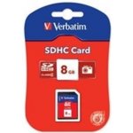 Verbatim SDHC 8 GB Class 10 43961 – Hledejceny.cz