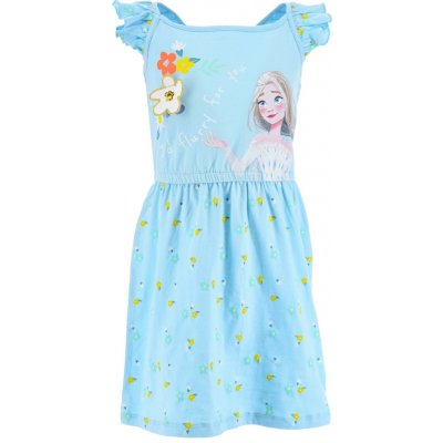 Šaty Frozen SC we1109 tyrkysové – Zbozi.Blesk.cz